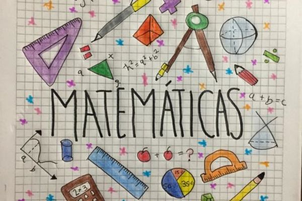 Portadas de matemáticas: fáciles, para imprimir, colorear… |  ElCentroAmericano©