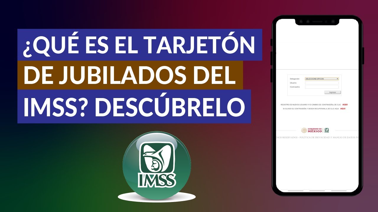 Tarjet N Imss Lo Que Tienes Que Saber S O S Elcentroamericano