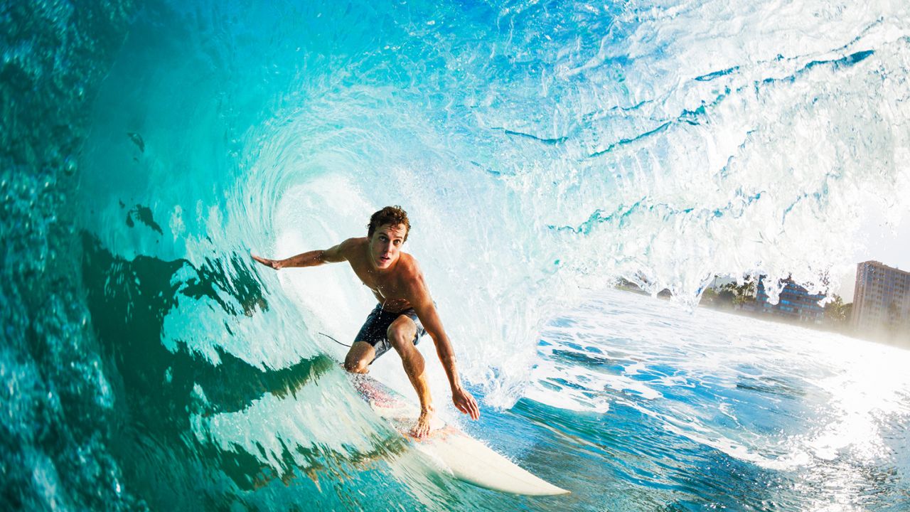 Los beneficios físicos del surf